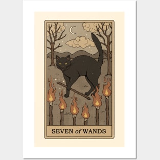 Seven of Wands Posters and Art